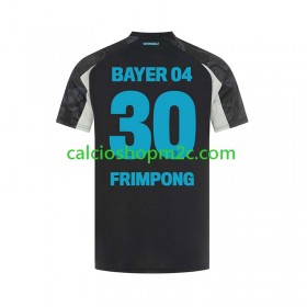 Bayer 04 Leverkusen Frimpong 30 Maglia Terza 2024/2025 Manica Corta